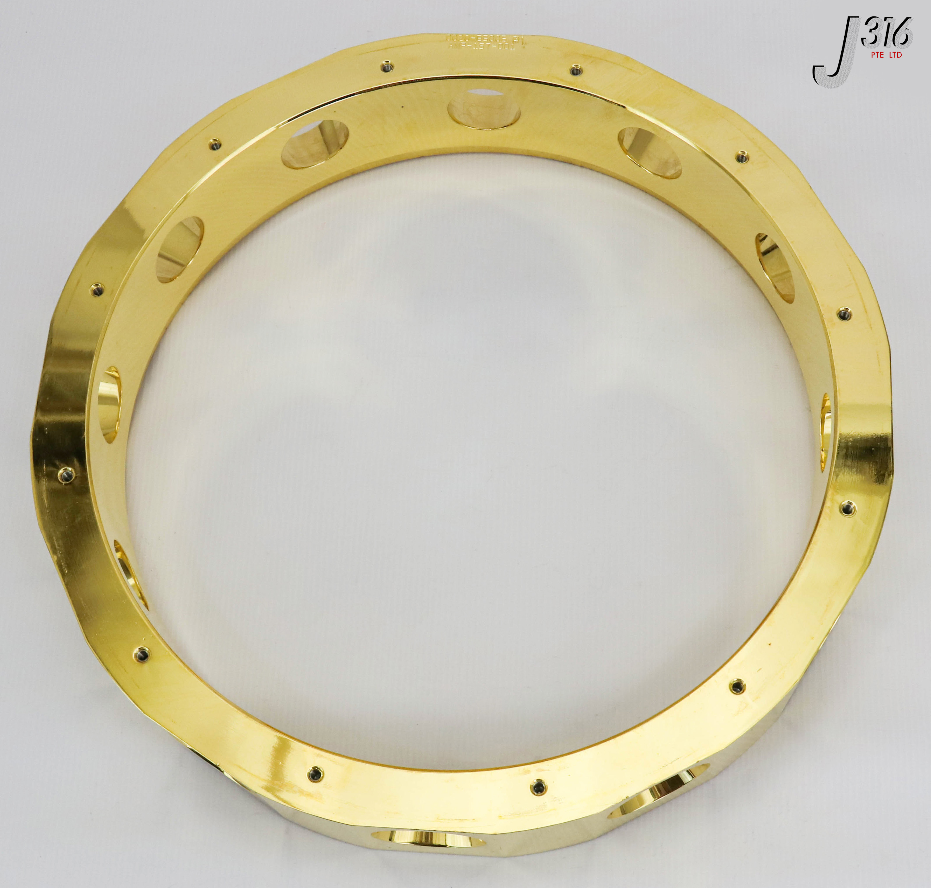 【N.】 16654 APPLIED MATERIALS RING, RELECTOR, 12 POS, LOWER LAMP MOD